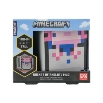 PALADONE MINECRAFT AXOLOTL SHAPED MUG