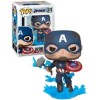 POP #573 MARVEL: AVENGERS ENDGAME - CAPTAIN AMERICA WITH BROKEN SHIELD & MJOLNIR