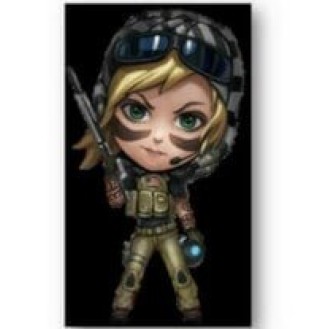 Rainbow Six Chibis Valkyrie Figurine