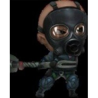 Rainbow Six Chibis Sledge Figurine