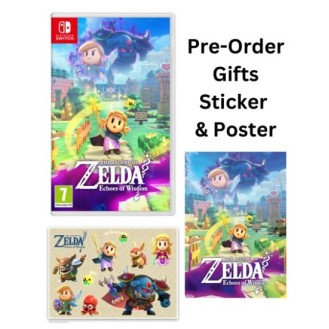 THE LEGEND OF ZELDA ECHOES OF WISDOM + GIFT STICKER & POSTER (SWITCH)