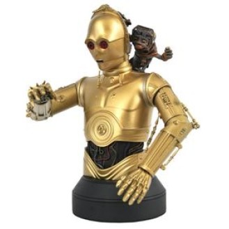 Diamond Star Wars The Rise Of Skywalker C3PO & Babu Frik 1/6 Bust