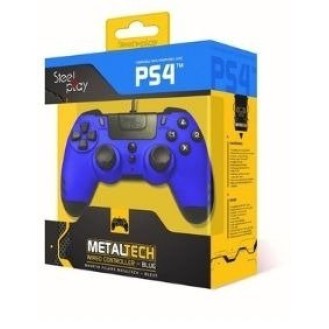 STEELPLAY - METALTECH - WIRED CONTROLLER - SAPPHIRE BLUE (PS4)