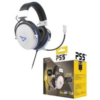 Steelplay Wired Headset 5.1 Virtual Sound - HP52 - White (PS5/Multi)